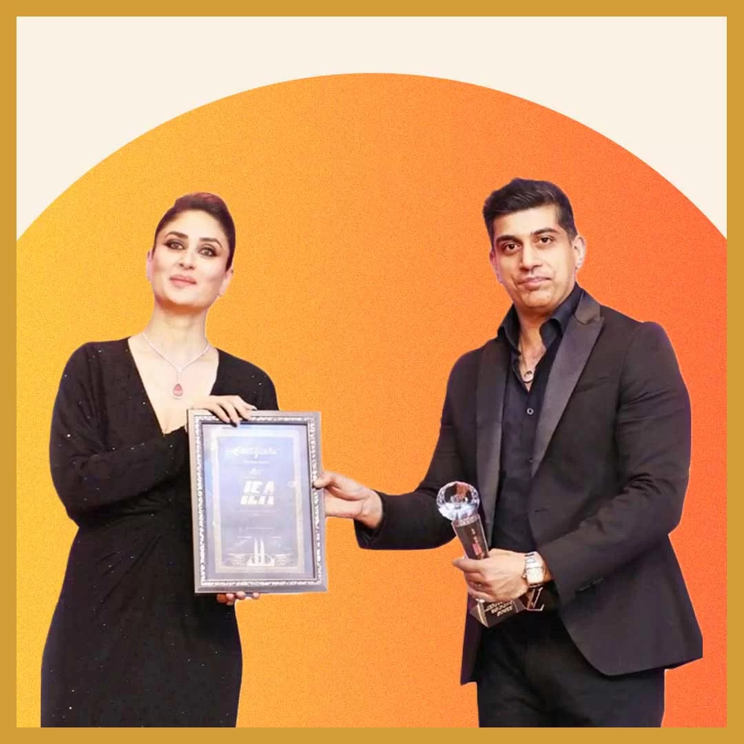 International Excellence Awarded by Kareena Kapoor